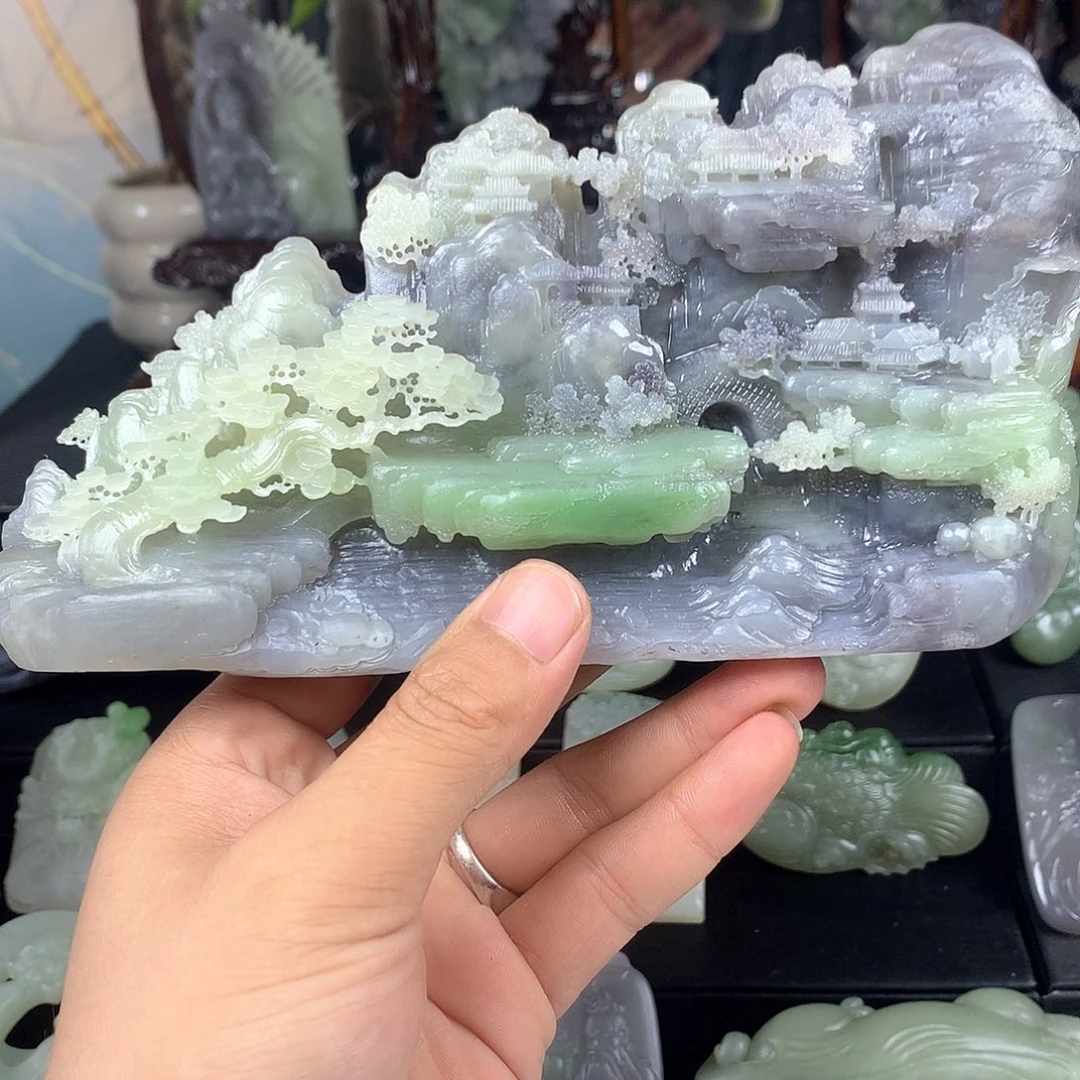 未镶嵌和田玉挂件
