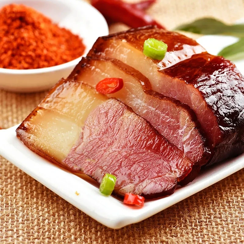 正宗四川腊肉柴火烟熏农家风味传统工艺腌制肥瘦前腿腊肉
