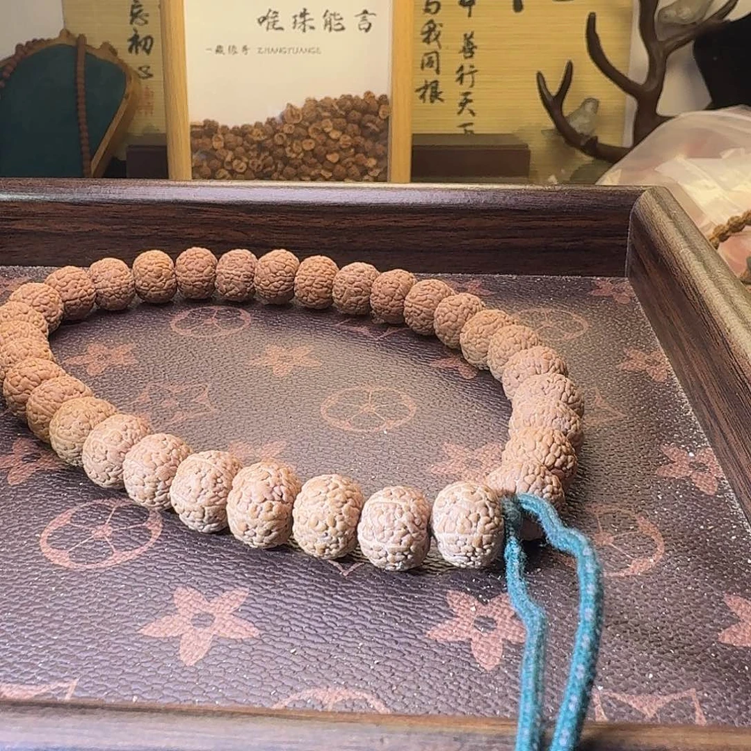 金刚菩提吊坠流**影12➕龙鳞手串