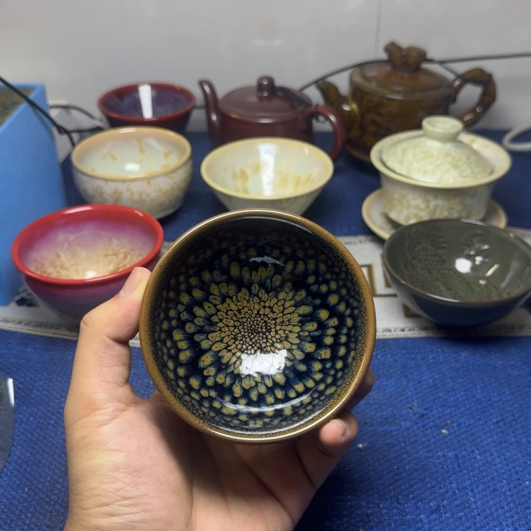 建阳建盏喝茶主人杯