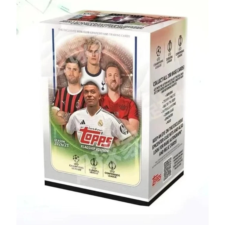 Topps 24/25 欧战 欧冠 UCC 手雷 零售版【盲盒在线拆盒拆包】