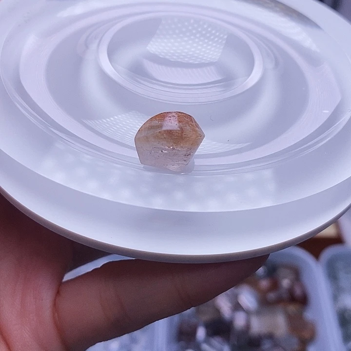 水晶天然水晶定制打孔不退换未镶嵌