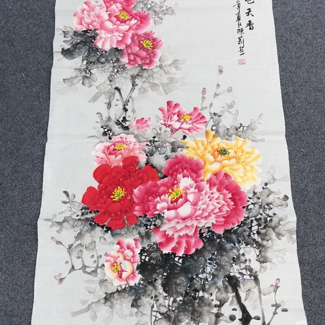 国画手绘国画欣赏一下