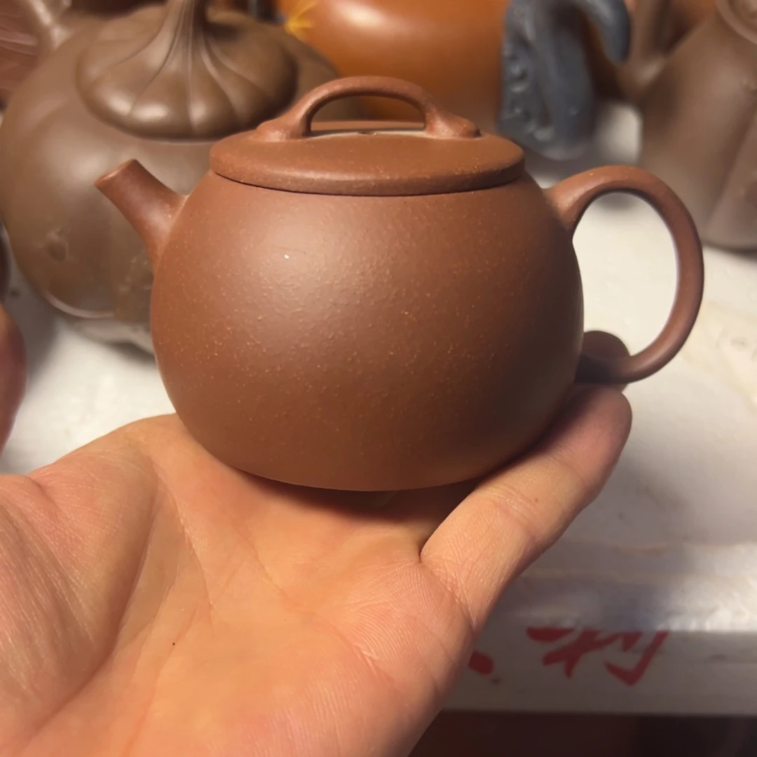 紫砂茶壶宜兴原矿紫砂壶200毫升容量