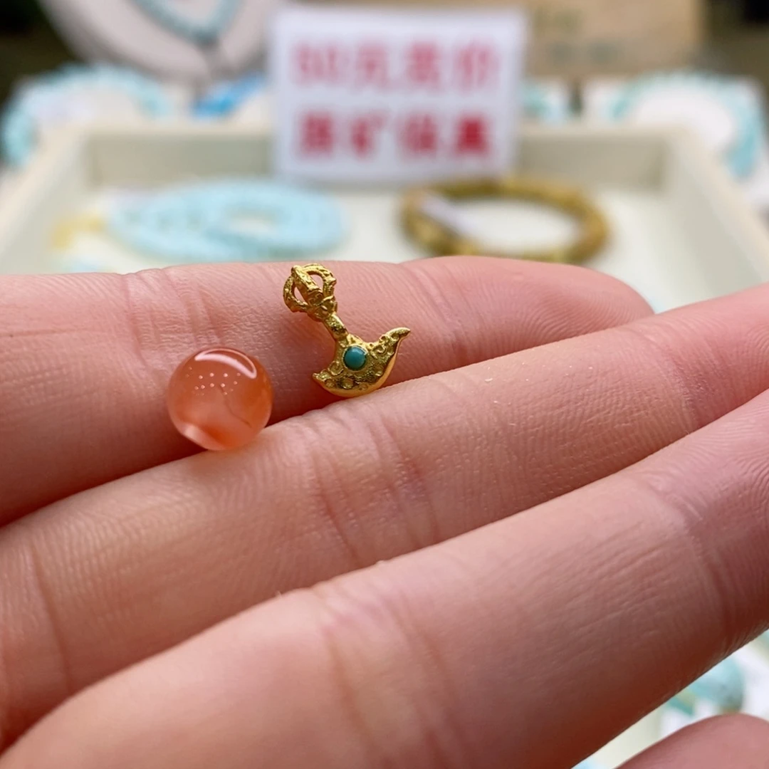 南红玛瑙珠宝奇石银S925镶嵌