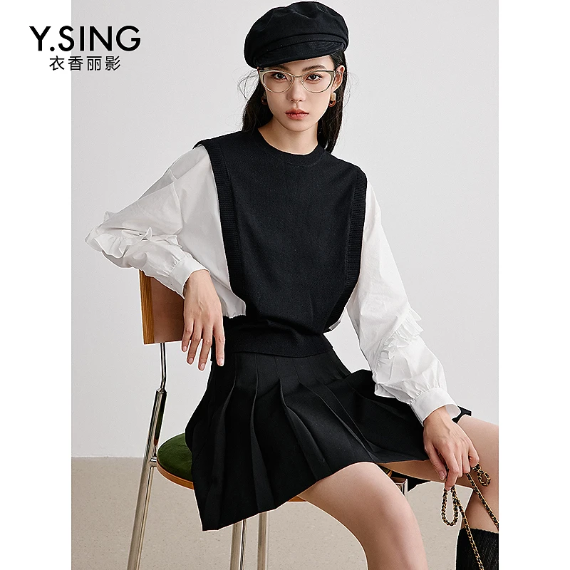 【陈大可专属】衣香丽影新款蕾丝/雪纺衫YSY52401203