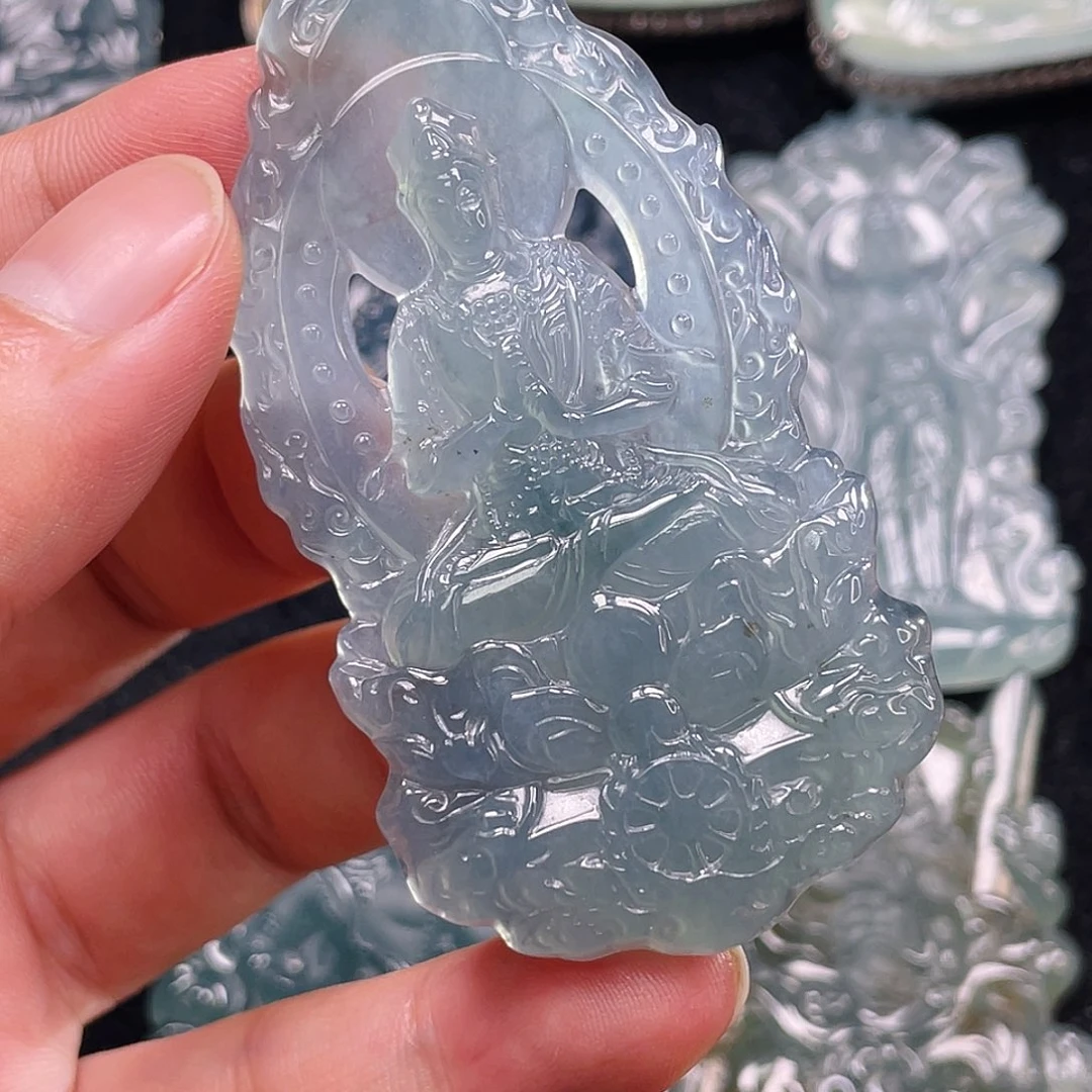 颈饰未镶嵌翡翠6，