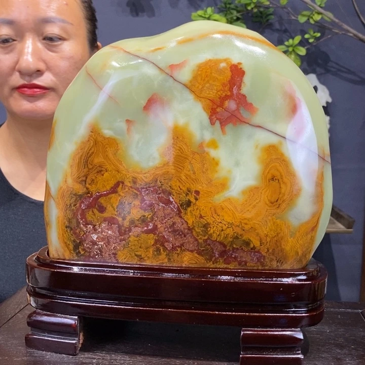 石材精品古青石摆件
