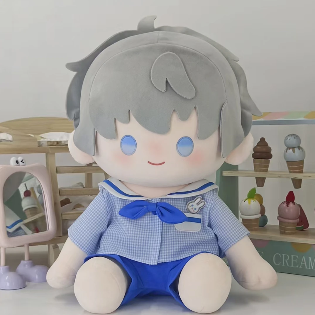现货现发【原创】恋与深空星辰酥沈星回属性同人周边40cm坐姿裸娃
