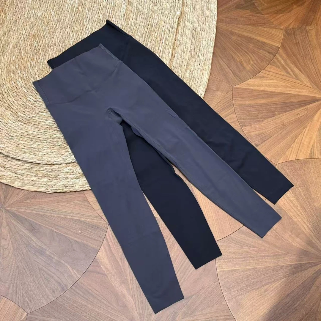 MYL  2025年夏季新品锦纶瑜伽裤打底裤休闲运动紧身超薄打底裤