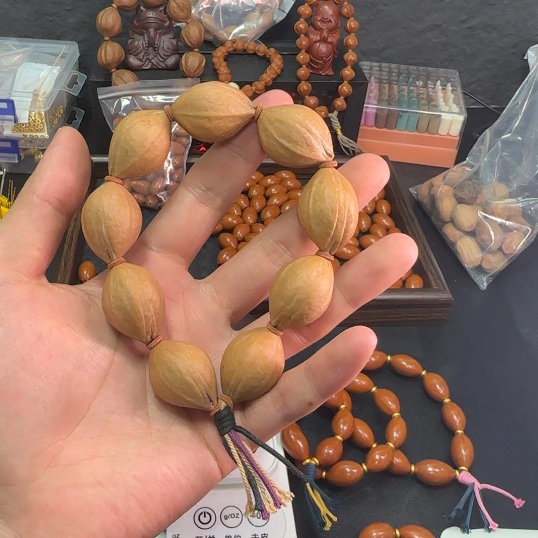 吊坠龙脊菩提20尺寸橄榄核