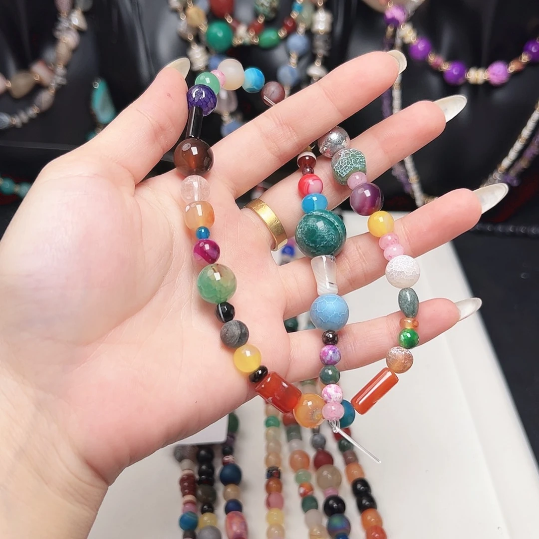 嘻***熙玛瑙/玉髓未镶嵌珠宝半成品l640 专拍