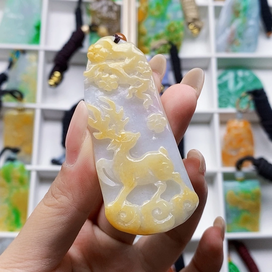 定制翡翠未镶嵌天然翡翠A货
