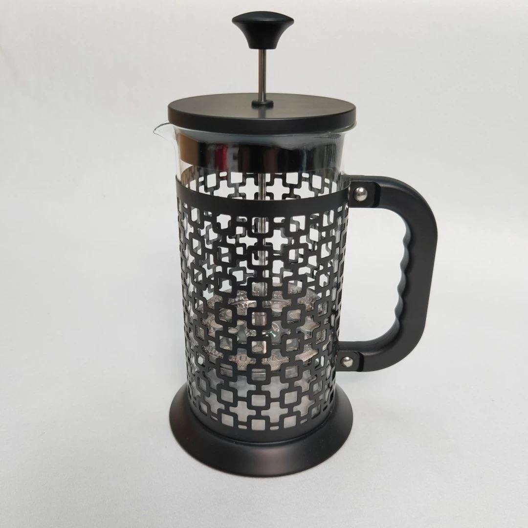 法压壶。咖啡壶过滤杯器