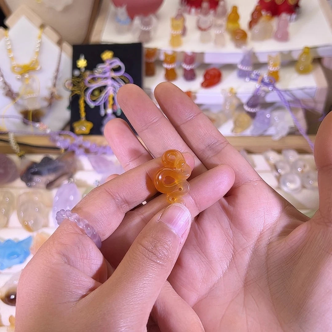 玛瑙/玉髓未镶嵌项链