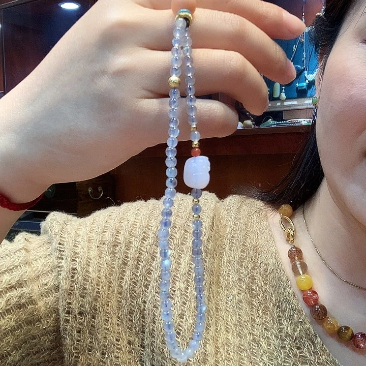 玉手工编绳挂件男女款
