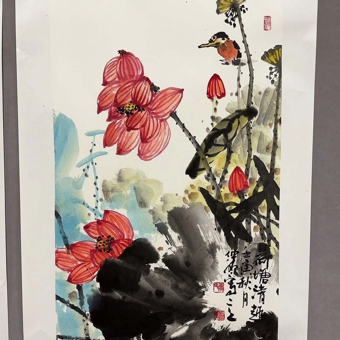 国画国画纯手绘作品请放心去藏