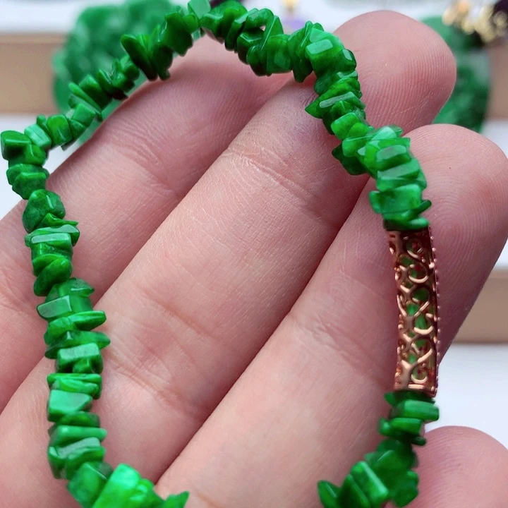 翡翠未镶嵌手链手链