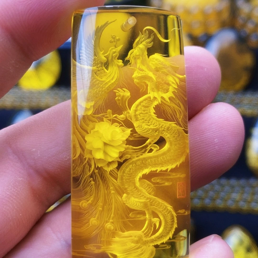 【闪购商品】未镶嵌吊坠(不含链)金珀