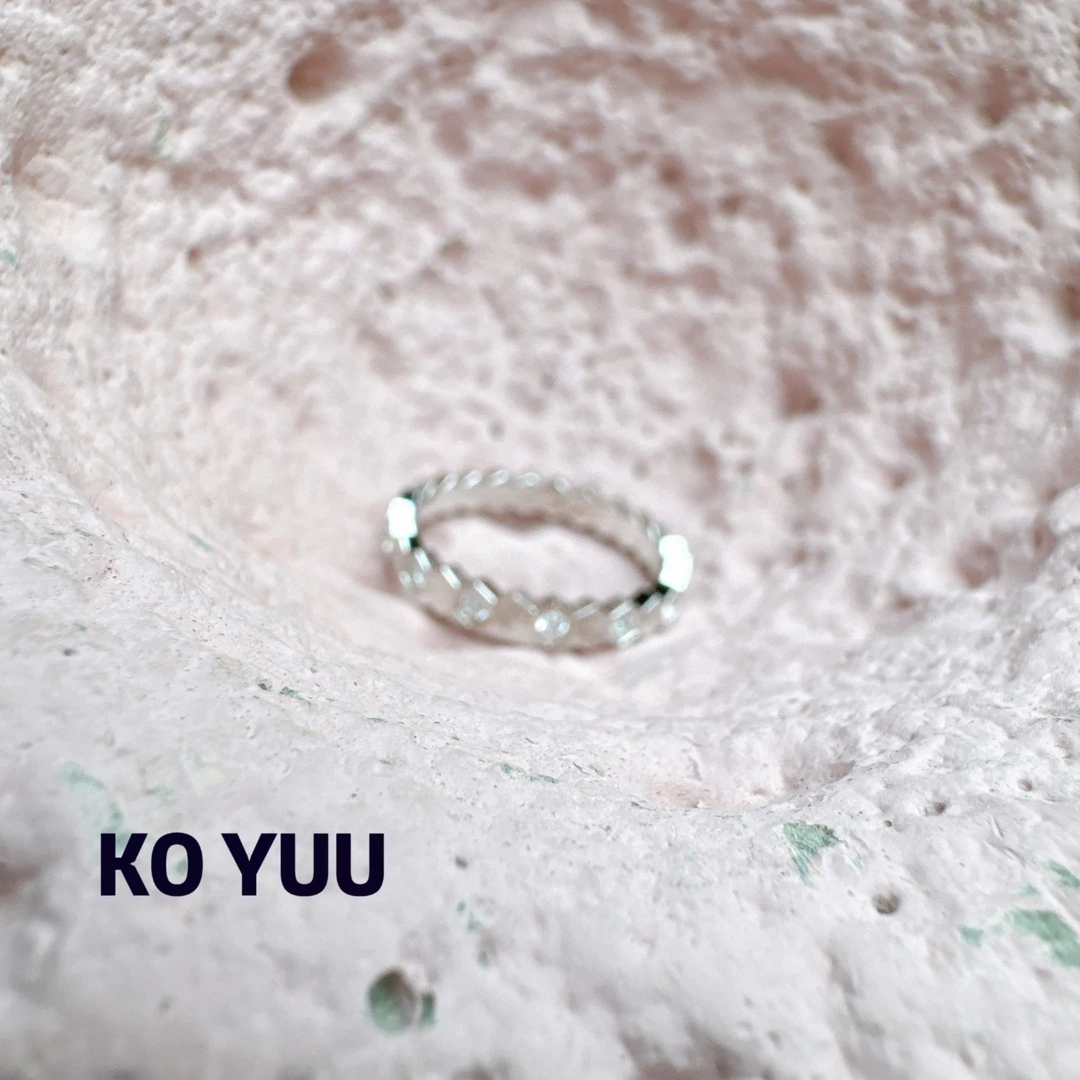 925银锆石戒指 【雨桐高奢饰品】设计款戒指KY00762#2