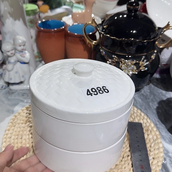 瓷片微瑕陶瓷介意慎拍4986