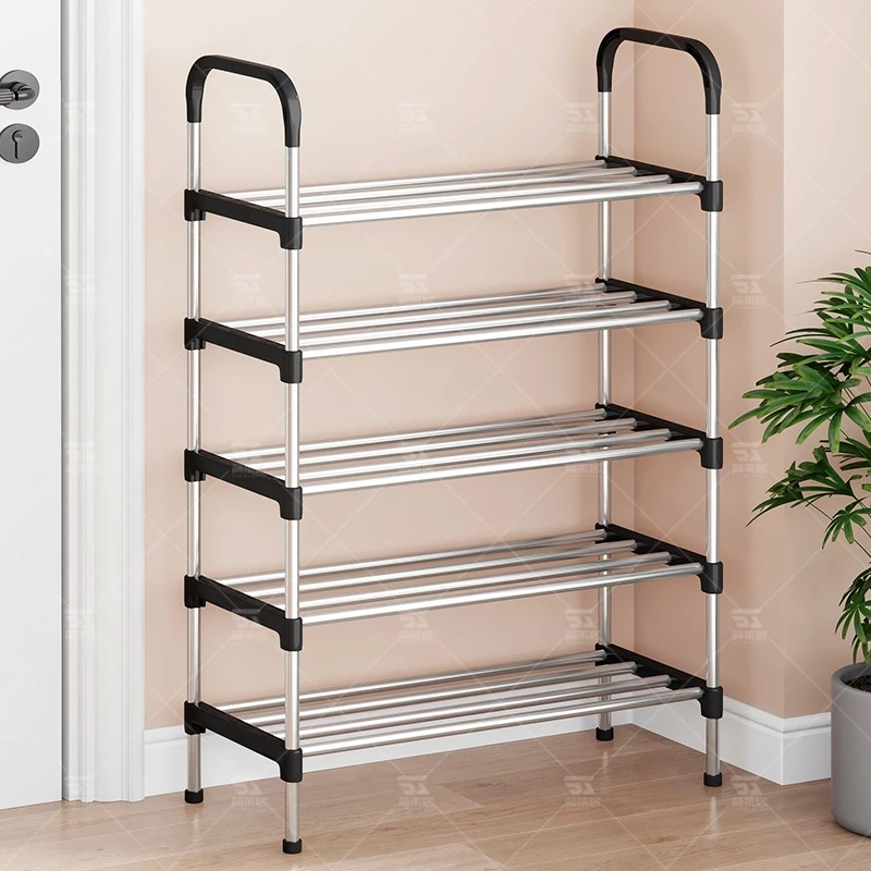 简易鞋架子多层家用门口室内窄宿舍出租房用新款收纳鞋柜子结实