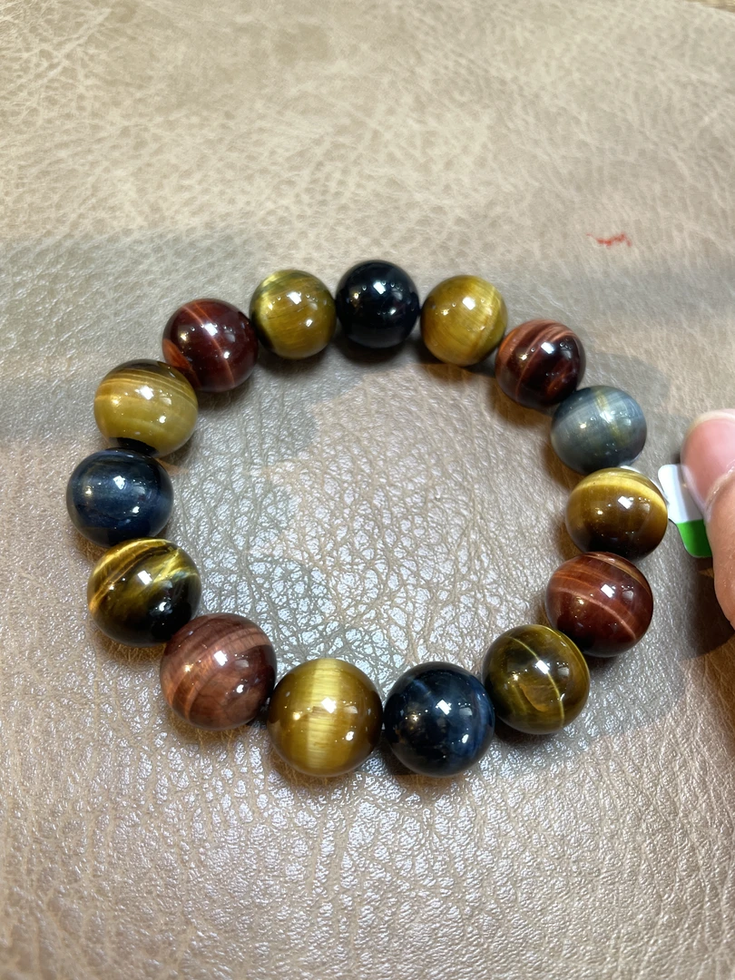 【蜜棠珠宝】彩虎眼单圈 c5-006