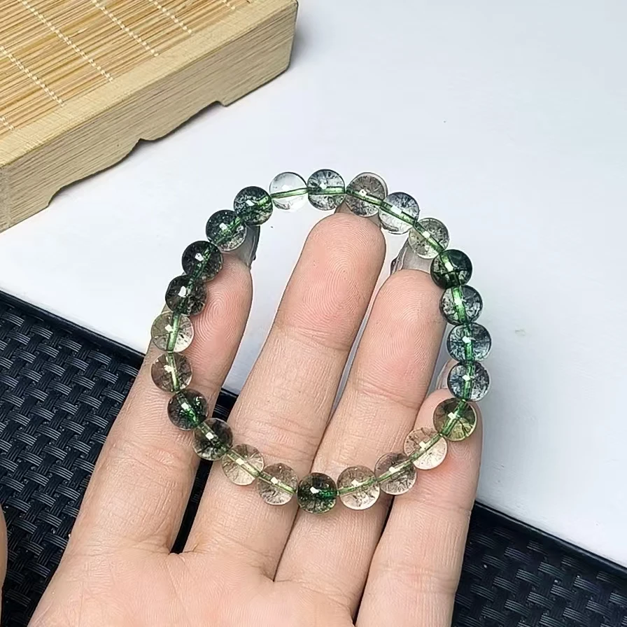 （聚宝严选）A210绿幽灵8手串妈妈款时尚精致精美百搭