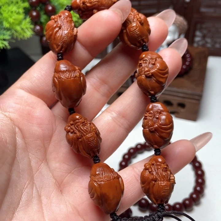 核桃手串/手链糖*?橄榄核手串