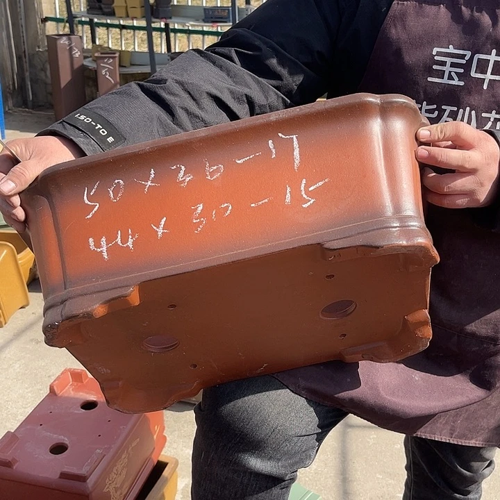 紫砂花盆紫砂等传统