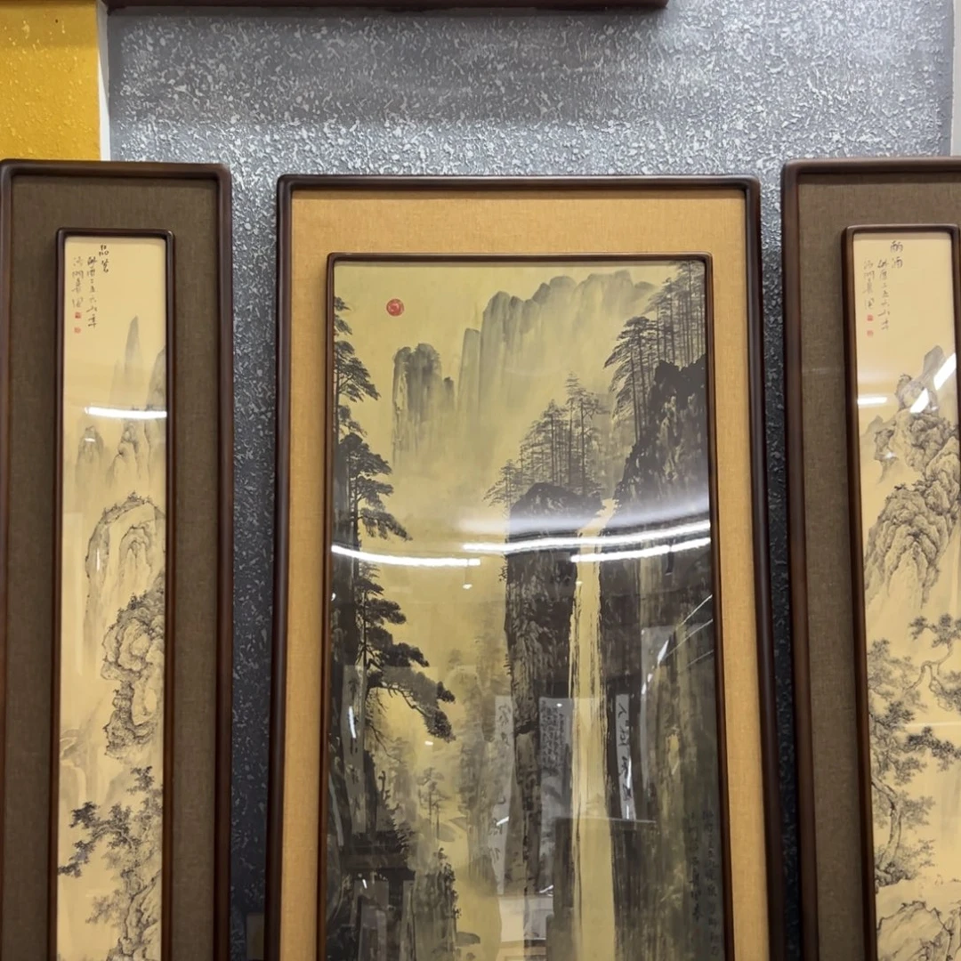 用***2国画亲笔手绘作品