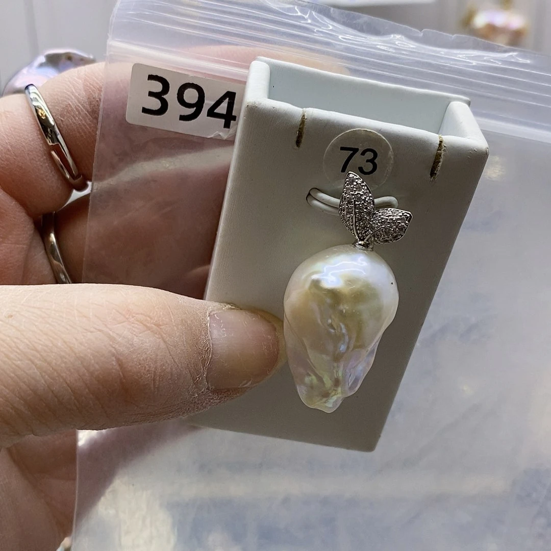 颈饰合金淡水珍珠