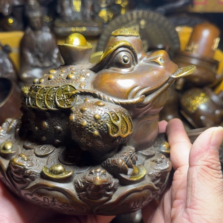 铜器摆件收收藏藏