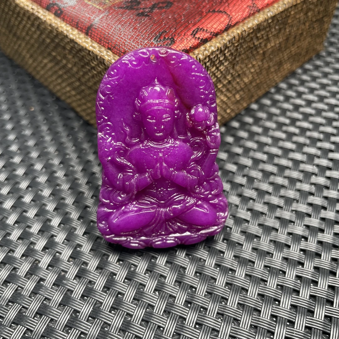 紫色观音/QW3249-精致吊坠女士