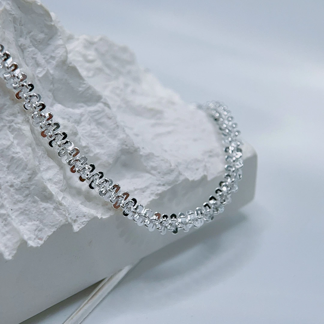 925银手链 银珠银饰馆轻奢时尚波光粼粼满天星 手链（s925）