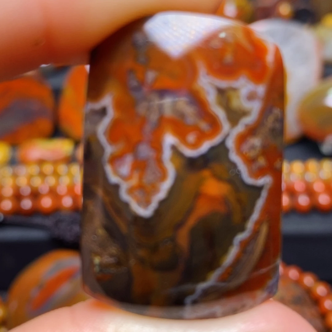 玛瑙/玉髓吊坠(不含链)未镶嵌