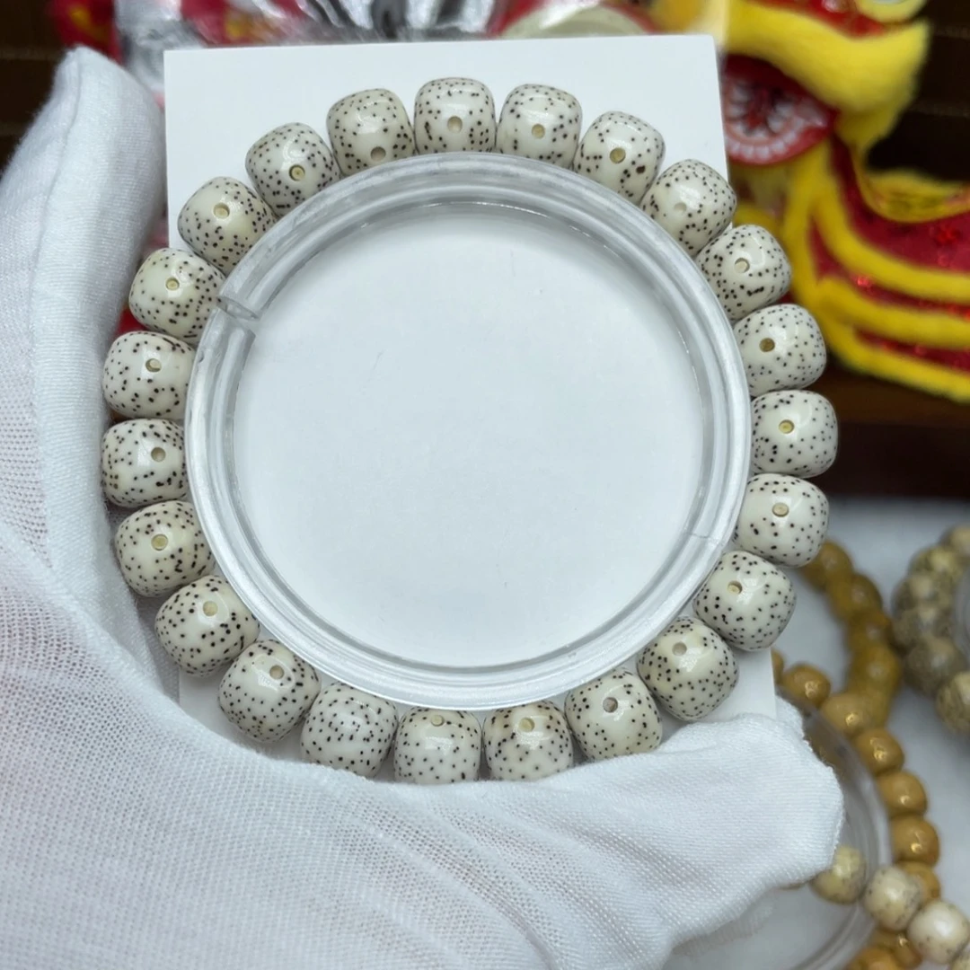 吊坠星月菩提原生态原白10月朗星稀