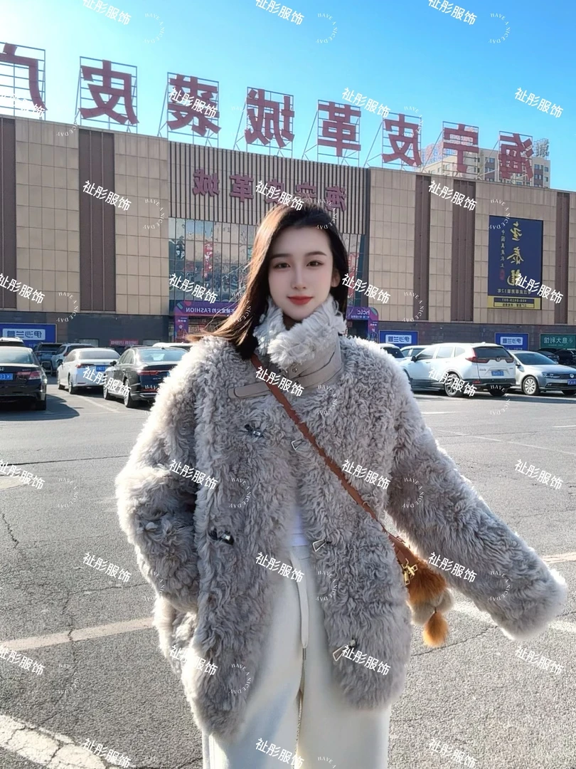 ZT 2025FS｜大机车托斯卡纳皮毛一体皮草外套
