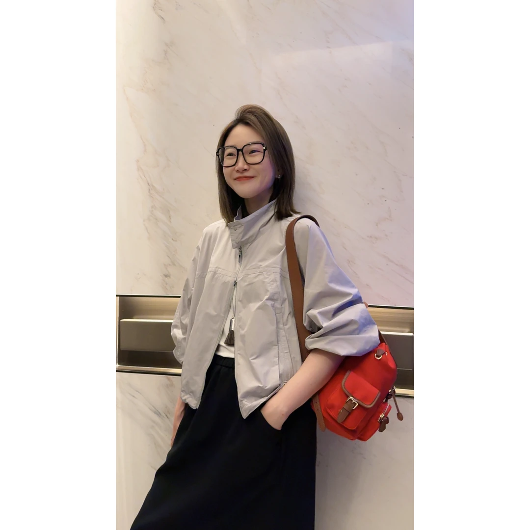 072 & RICE【胶囊外套】夏季休闲立领拉链长袖防晒外套 N-32GC2098