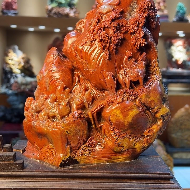 寿山石海****饰雕刻艺术品
