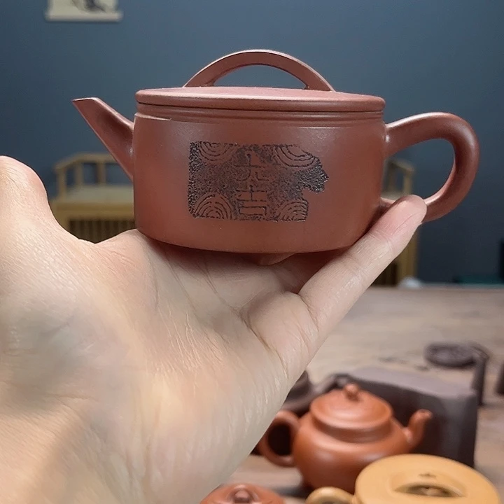 全手工制作汉瓦红皮龙