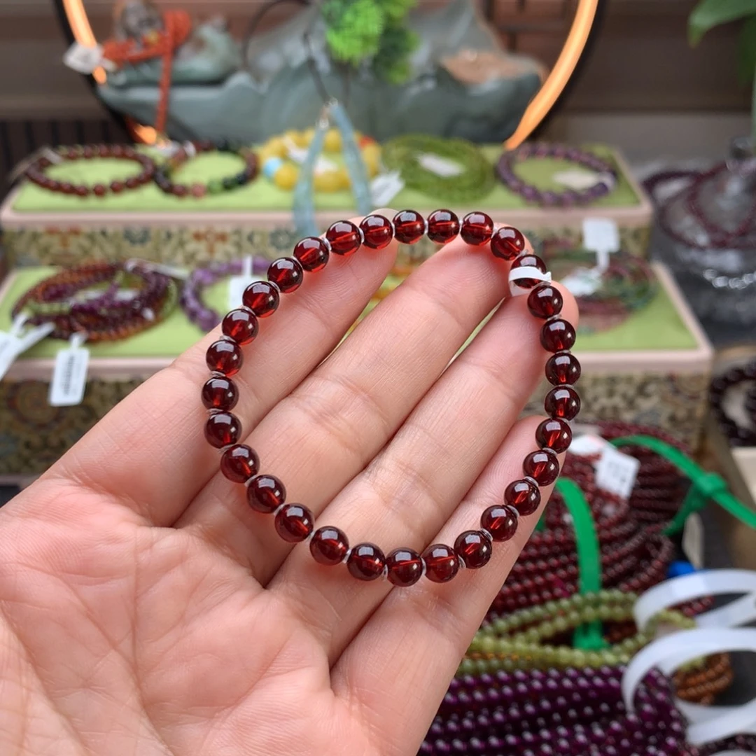 石榴石未镶嵌手串手串6