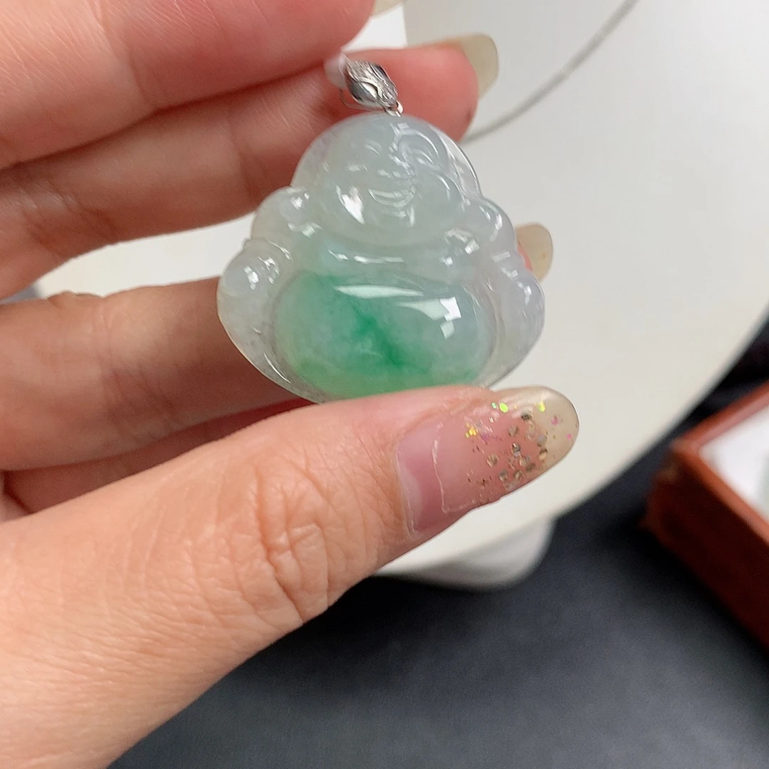 翡翠未镶嵌吊坠(不含链)0788888008888880
