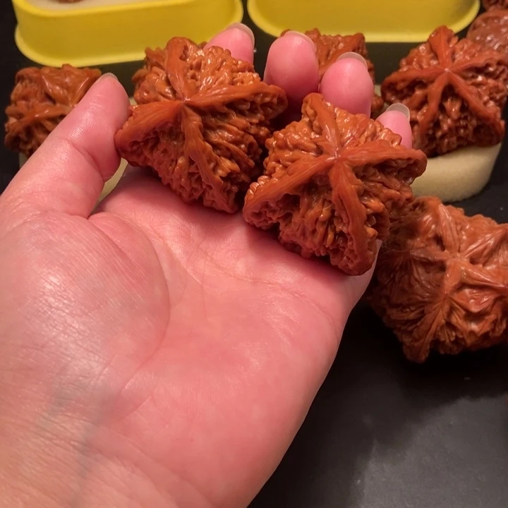 吊坠文玩核桃独****风工艺四棱