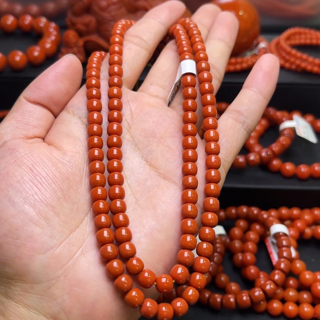 南红玛瑙未镶嵌南红手串