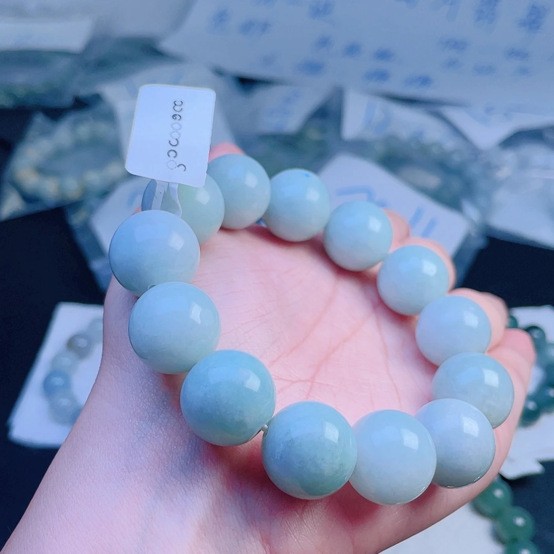 定制翡翠未镶嵌珠串
