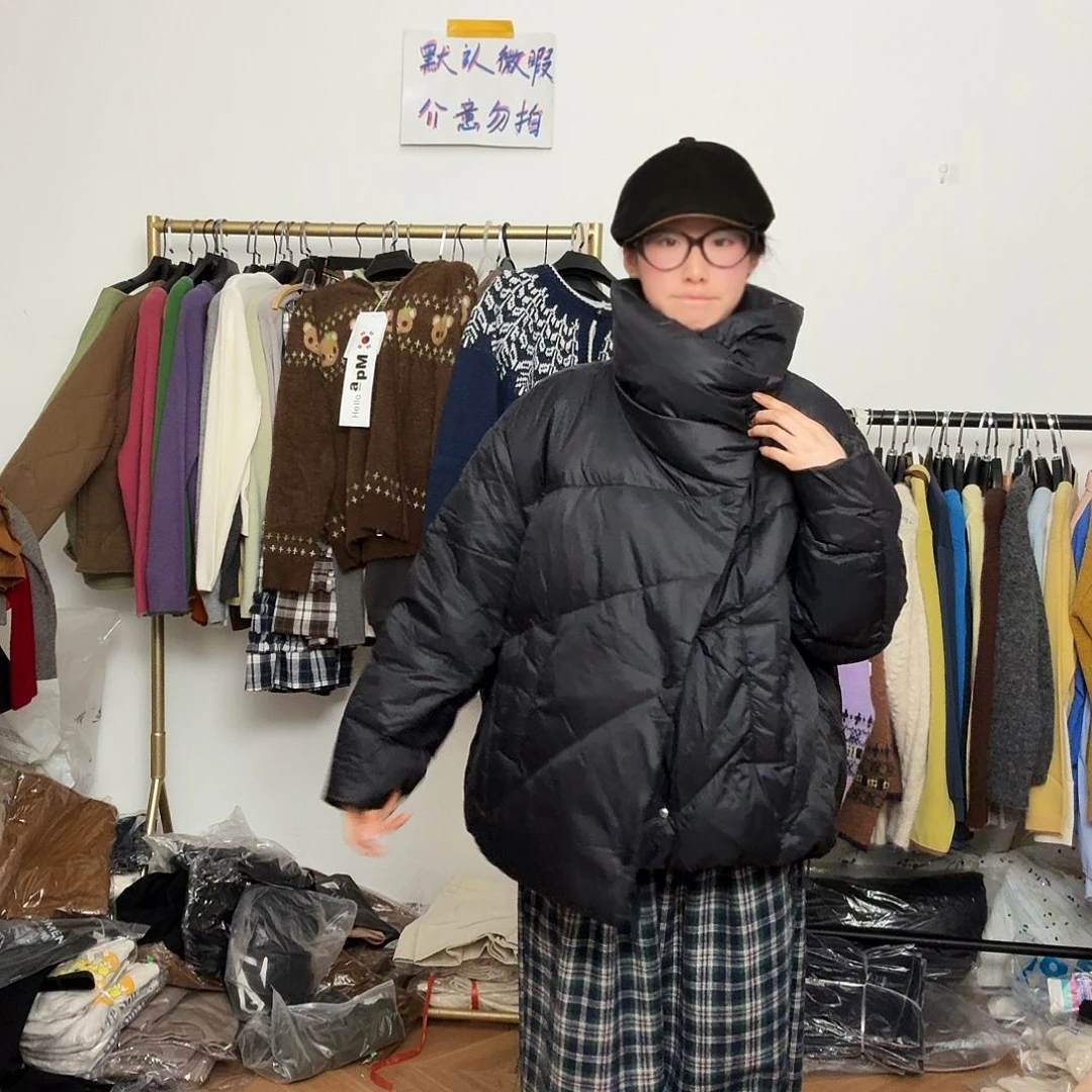 K166黑色短款l号kj