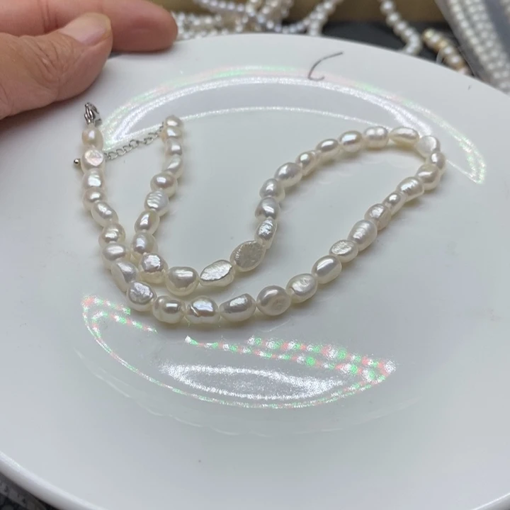 淡水珍珠未镶嵌颈饰021