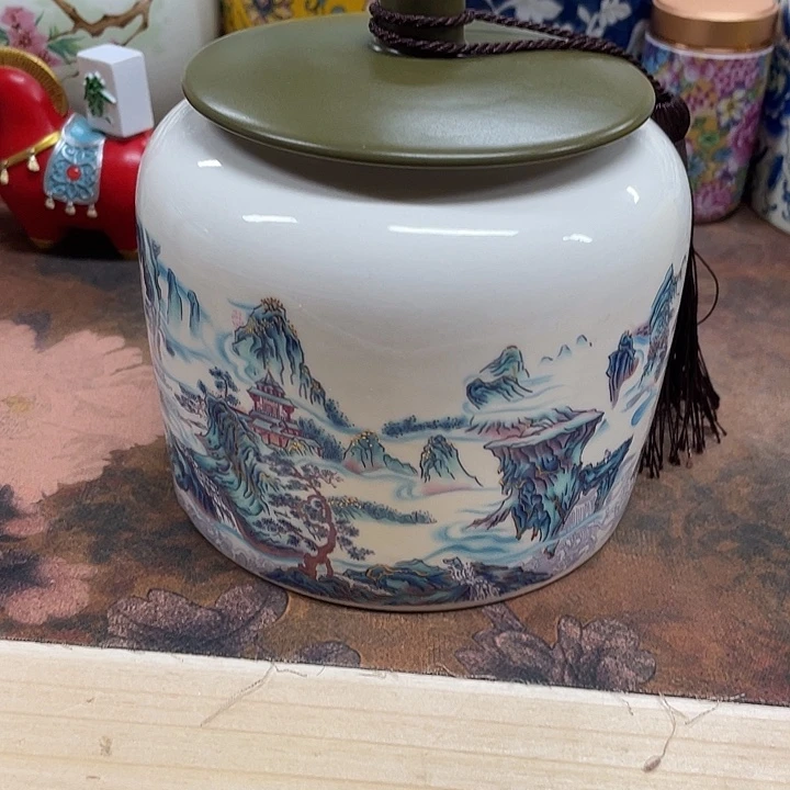 陶瓷罐茶叶罐密封罐储物罐