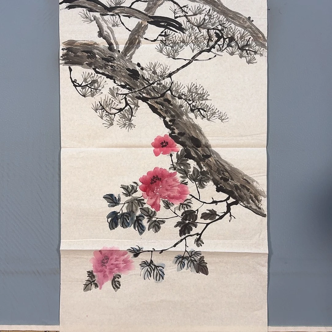 国画937 牡丹一如你初来